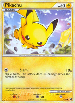 Pikachu - Undaunted (Common) [UD-61] Imagen principal del producto
