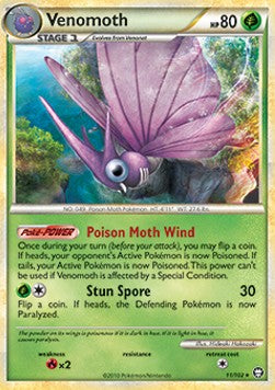Venomoth - Triumphant (Holo Rare) [TM-11]