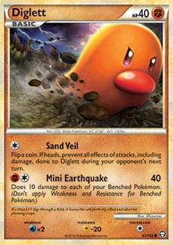Diglett - Triumphant (Common) [TM-61] Immagine principale del prodotto
