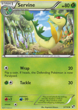 Servine - Black & White (Uncommon) [BLW-3] Hover Image