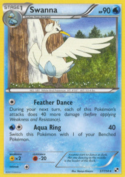 Swanna - Black & White (Rare) [BLW-37] Hover Image