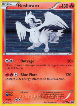 Reshiram - BW Black Star Promos (Promo) [BW-04] Main image