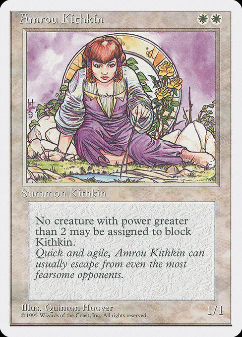 Amrou Kithkin – Fourth Edition (4ED-2) Magic: The Gathering card | LC-REM-20260804-15151505572172-27de9b02-1810-41ee-aa90-5d89b6e1bf87 Image principale du produit
