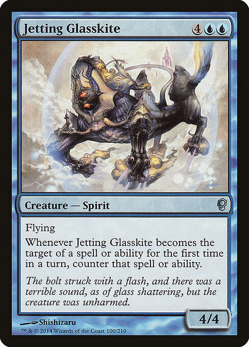Jetting Glasskite – Conspiracy (CNS-100) Magic: The Gathering card Immagine principale del prodotto