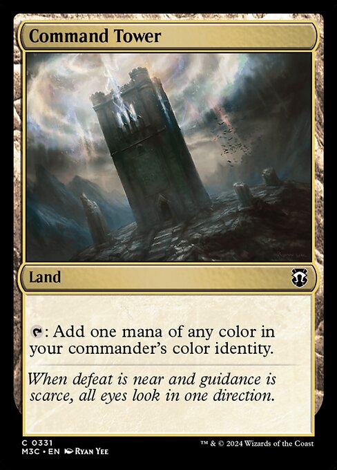 Command Tower – Modern Horizons 3 Commander (M3C-331) Magic: The Gathering card | LC-REM-20260804-15151553904972-27e36832-09ca-4070-8511-94580014c3ed