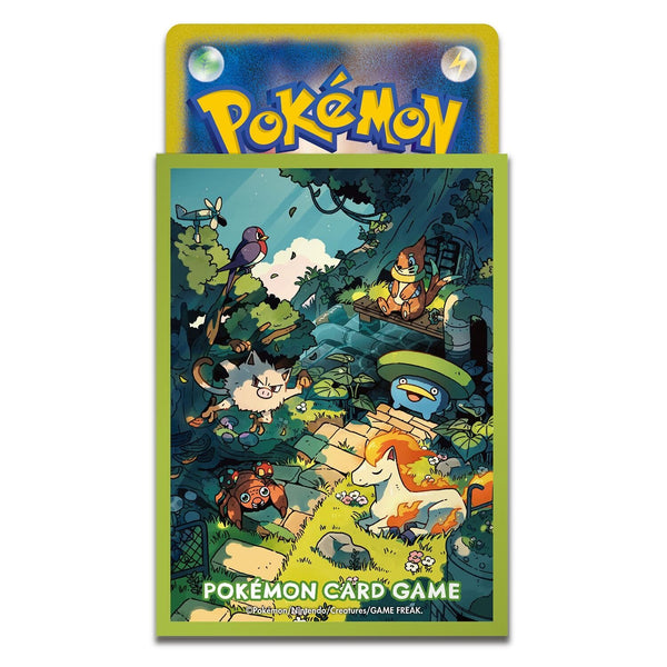 Pokémon Center Secret Stairs sleeves – Japanse verpakking met 64 kaarthoesjes
