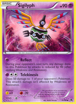 Sigilyph - Emerging Powers (Uncommon) [EPO-41] Hover Image