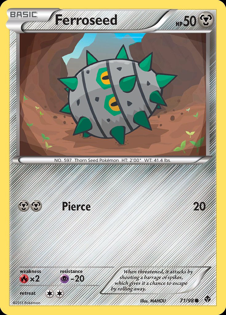 Ferroseed - Emerging Powers (Common) [EPO-71] Image principale du produit