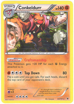 Conkeldurr - Noble Victories (Holo Rare) [NVI-64] Main image