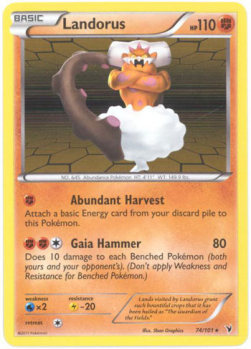 Landorus - Noble Victories (Holo Rare) [NVI-74] Hover Image