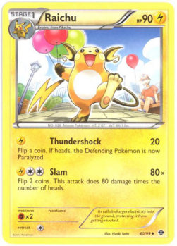 Raichu - Next Destinies (Uncommon) [NXD-40] Hover Image