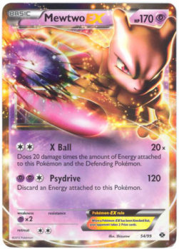 Mewtwo EX - Next Destinies (Ultra Rare) [NXD-54] Imagen principal del producto
