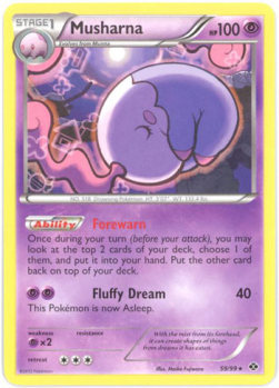 Musharna - Next Destinies (Rare) [NXD-59] Hoofdafbeelding