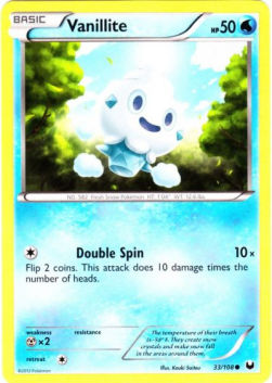 Vanillite - Dark Explorers (Common) [DEX-33] Hover Image