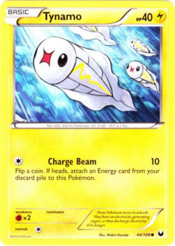 Tynamo - Dark Explorers (Common) [DEX-44] Hover Image