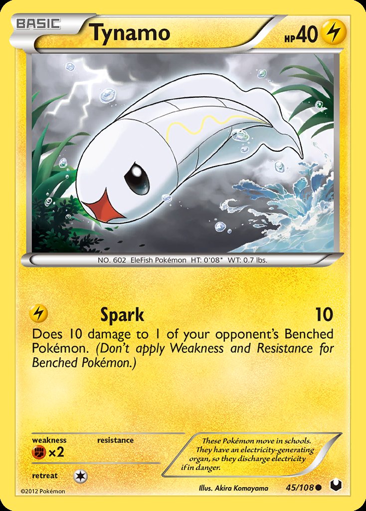 Tynamo - Dark Explorers (Common) [DEX-45] Image principale du produit