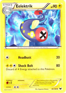 Eelektrik - Dark Explorers (Uncommon) [DEX-46]