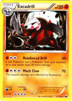 Excadrill - Dark Explorers (Rare) [DEX-57] Imagen principal del producto