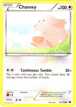 Chansey - Dark Explorers (Common) [DEX-81]