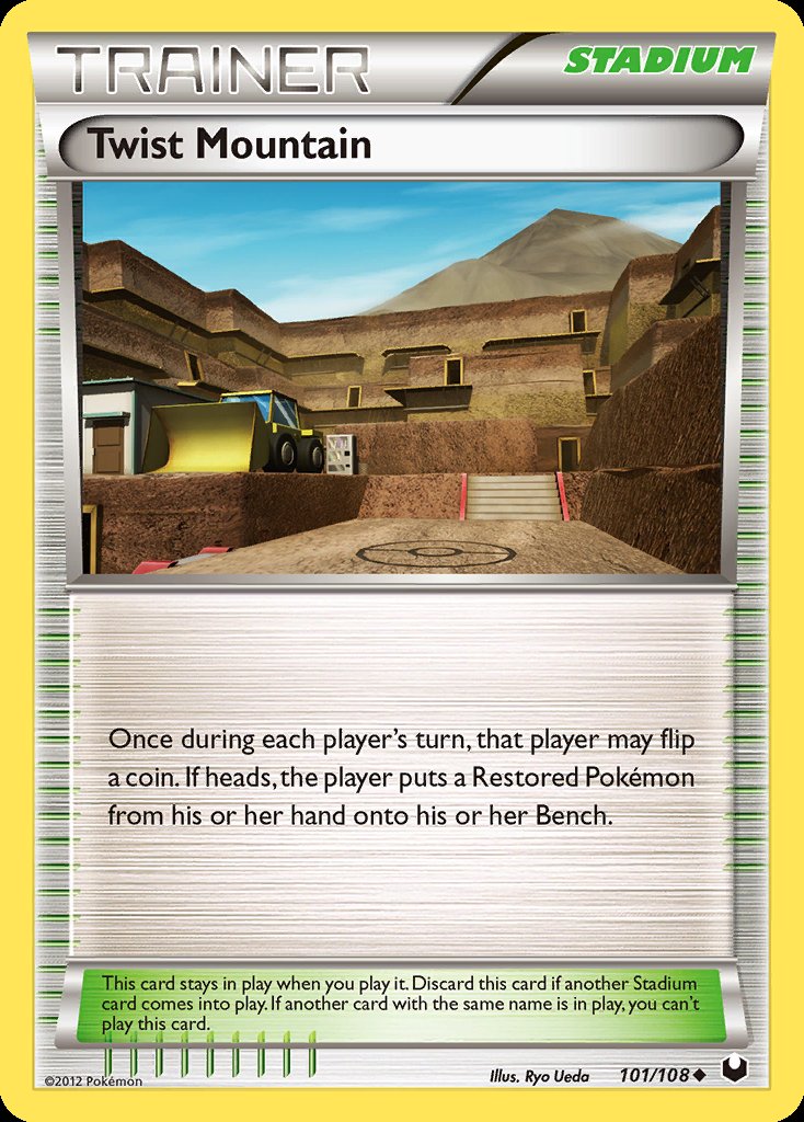 Twist Mountain - Dark Explorers (Uncommon) [DEX-101] Image principale du produit