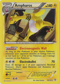 Ampharos - Dragons Exalted (Holo Rare) [DRX-40] Hover Image