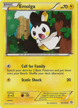 Emolga - Dragons Exalted (Uncommon) [DRX-45]