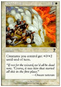 Shield Wall - Seventh Edition (Common) [7ED-44] Image principale du produit