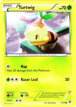 Turtwig - Plasma Storm (Common) [PLS-1] Hover Image