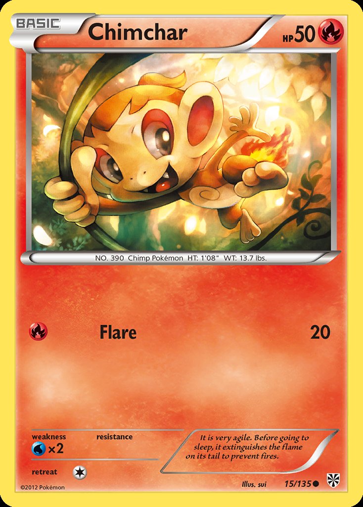 Chimchar - Plasma Storm (Common) [PLS-15] Hoofdafbeelding