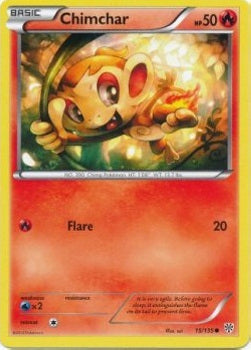 Chimchar - Plasma Storm (Common) [PLS-15] Hover Image