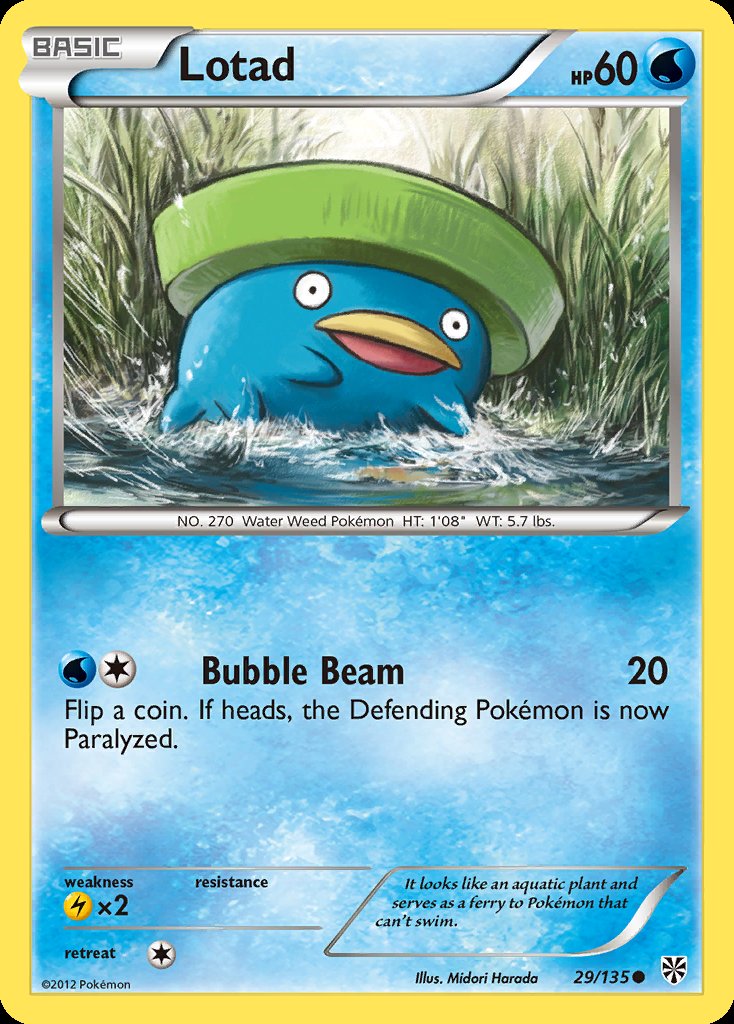 Lotad - Plasma Storm (Common) [PLS-29] Hoofdafbeelding