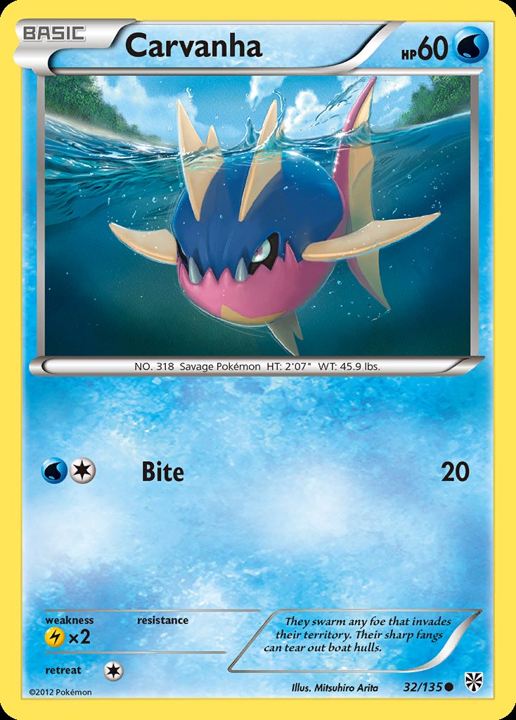 Carvanha - Plasma Storm (Common) [PLS-32] Hoofdafbeelding