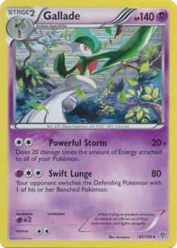 Gallade - Plasma Storm (Holo Rare) [PLS-61] Imagen principal del producto