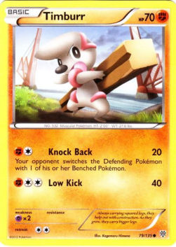 Timburr - Plasma Storm (Common) [PLS-79] Hover Image