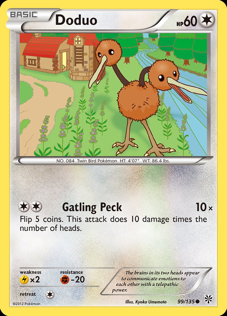 Doduo - Plasma Storm (Common) [PLS-99] Hoofdafbeelding