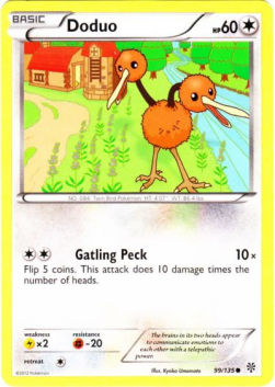 Doduo - Plasma Storm (Common) [PLS-99]