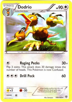 Dodrio - Plasma Storm (Rare) [PLS-100] Hover Image