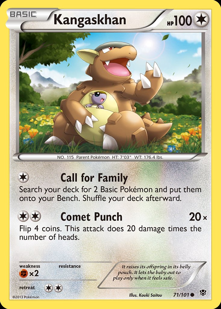 Kangaskhan - Plasma Blast (Common) [PLB-71] Immagine principale del prodotto