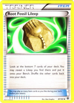 Root Fossil Lileep - Plasma Blast (Uncommon) [PLB-87] Main image