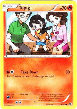 Tepig - Legendary Treasures (Common) [LTR-25] Image principale du produit