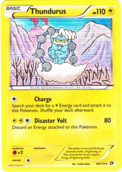 Thundurus - Legendary Treasures (Holo Rare) [LTR-50] Hover Image