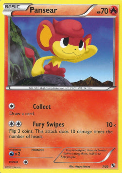 Pansear - XY Kalos Starter Set (Common) [KSS-7] Hover Image