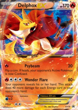 Delphox EX - XY Black Star Promos (Promo) [XYPR-19] Hover Image