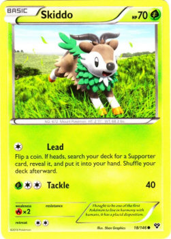 Skiddo - XY (Common) [XY-18]