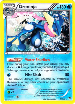 Greninja - XY (Holo Rare) [XY-41]