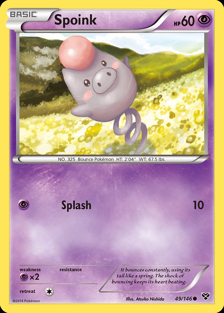 Spoink - XY (Common) [XY-49] Image principale du produit