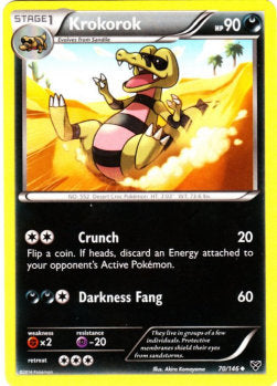 Krokorok - XY (Uncommon) [XY-70]