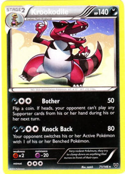 Krookodile - XY (Rare) [XY-71] Imagen principal del producto