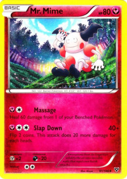 Mr. Mime - XY (Uncommon) [XY-91] Immagine principale del prodotto
