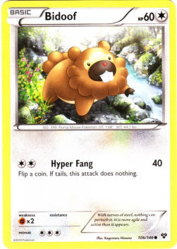 Bidoof - XY (Common) [XY-106] Imagen principal del producto